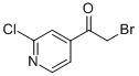 2-Bromo-1-(2-chloropyridin-4-yl)ethanone CAS#: 23794-16-3