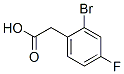 2-Bromo-4-fluorophenylacetic acid CAS#: 61150-59-2
