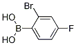2-Bromo-4-fluorophenylboronic acid CAS#: 1217501-12-6