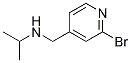 (2-Bromo-pyridin-4-ylmethyl)-isopropyl-amine CAS#: 1289386-60-2