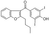 2-Butyl-3-(3,5-Diiodo-4-hydroxy benzoyl) benzofuran CAS#: 1951-26-4