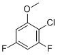 2-CHLORO-3,5-DIFLUOROANISOLE CAS#: 18627-23-1
