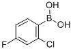 2-CHLORO-4-FLUOROPHENYLBORONIC ACID CAS#: 313545-72-1