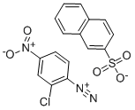 2-CHLORO-4-NITROBENZENEDIAZONIUM 2-NAPHTHALENESULFONATE CAS#: 6035-19-4