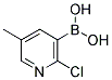 2-CHLORO-5-METHYLPYRIDINE-3-BORONIC ACID CAS#: