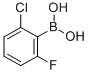 2-CHLORO-6-FLUOROPHENYLBORONIC ACID CAS#: 313545-32-3