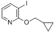 2-CYCLOPROPYLMETHOXY-3-IODO-PYRIDINE CAS#: 766557-62-4