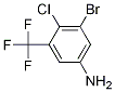 2-Chloro-3-broMo-5-aMino-Benzotrifluoride CAS#:
