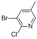 2-Chloro-3-bromo-5-methylpyridine CAS#: 17282-03-0