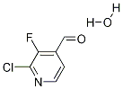 2-Chloro-3-fluoro-4-pyridinecarboxaldehyde hydrate CAS#: 1196156-07-6