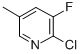2-Chloro-3-fluoro-5-methylpyridine CAS#: 34552-15-3