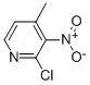 2-Chloro-4-methyl-3-nitropyridine CAS#: 23056-39-5