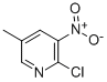 2-Chloro-5-methyl-3-nitropyridine CAS#: 23056-40-8