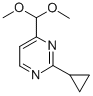 2-Cyclopropyl-4-dimethoxymethyl-pyrimidine CAS#: 914348-07-5