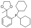 2'-(DICYCLOHEXYLPHOSPHINO)ACETOPHENONE & CAS#: 221187-50-4