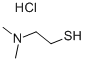 2-DIMETHYLAMINOETHANETHIOL HYDROCHLORIDE CAS#: 13242-44-9