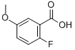 2-FLUORO-5-METHOXYBENZOIC ACID CAS#: 367-83-9