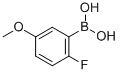 2-FLUORO-5-METHOXYPHENYLBORONIC ACID CAS#: 406482-19-7