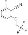 2-FLUORO-6-(2,2,2-TRIFLUOROETHOXY)BENZONITRILE CAS#: 119584-74-6