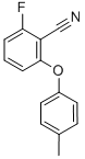 2-FLUORO-6-(4-METHYLPHENOXY)BENZONITRILE CAS#: 175204-08-7