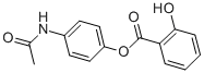 2-HYDROXYBENZOIC ACID 4-(ACETYLAMINO)PHENYL ESTER CAS#: 118-57-0