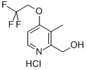 2-Hydroxymethyl-3-methyl-4-(2,2,2-trifluoroethoxy)pyridine hydrochloride CAS#: 103577-66-8