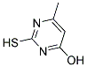 2-MERCAPTO-6-METHYLPYRIMIDIN-4-OL CAS#:
