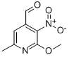 2-METHOXY-6-METHYL-3-NITROPYRIDINE-4-CARBOXALDEHYDE CAS#: 221349-79-7
