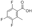 2-METHYL-3,4,6-TRIFLUORO BENZOIC ACID CAS#: 119916-22-2