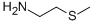 2-(METHYLTHIO)ETHYLAMINE CAS#: 18542-42-2