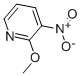2-Methoxy-3-nitropyridine CAS#: 20265-35-4