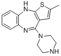 2-Methyl-4-(1-piperazinyl)-10H-thienol[2,3-b][1,5]benzodiazepine CAS#: 161696-76-0