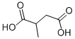 2-Methylsuccinic acid CAS#: 498-21-5