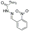 2-NITROBENZALDEHYDE SEMICARBAZONE-13C, 15N2 CAS#: 957509-32-9