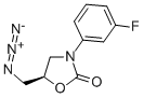 2-OXAZOLIDINONE, 5-(AZIDOMETHYL)-3-(3-FLUOROPHENYL)-, (5R)- CAS#: 149524-44-7