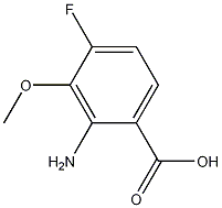 2-amino-3-methoxy-4-fluorobenzoic acid CAS#: 126480-32-8