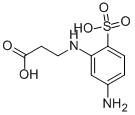 2-beta-Carboxyethylamino-4-aminobenzenesulfonicacid CAS#: 334757-72-1