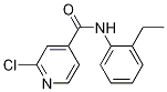 2-chloro-N-(2-ethylphenyl)pyridine-4-carboxamide CAS#: 1019323-34-2