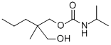 2-(hydroxymethyl)-2-methylpentyl isopropyl-carbamate CAS#: 25462-17-3
