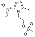 2-methyl-5-nitro-1H-imidazole-1-ethyl methanesulphonate CAS#: 30746-54-4