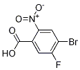 2-nitro-4-Bromo-5-fluorobenzoic acid CAS#: 1020717-99-0