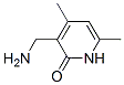 2(1H)-Pyridinone, 3-(aminomethyl)-4,6-dimethyl- (9CI) CAS#: 771579-27-2