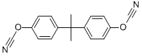 2,2-Bis-(4-cyanatophenyl)propane CAS#: 1156-51-0