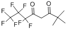 2,2-DIMETHYL-6,6,7,7,8,8,8-HEPTAFLUORO-3,5-OCTANEDIONE CAS#: 17587-22-3