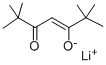(2,2,6,6-TETRAMETHYL-3,5-HEPTANEDIONATO)LITHIUM CAS#: 22441-13-0