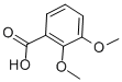 2,3-Dimethoxybenzoic acid CAS#: 1521-38-6