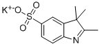 2,3,3-TRIMETHYLINDOLENINE-5-SULFONIC ACID, POTASSIUM SALT CAS#: 184351-56-2