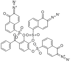 2,3,4-Trihydroxybenzophenone naphthoquinone-1,2-diazido-5-sulfonate CAS#: 68510-93-0