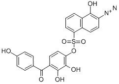 2,3,4,4'-Tetrahydroxybenzophenone 1,2-naphthoquinonediazido-5-sulfonate CAS#: 107761-81-9