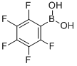 2,3,4,5,6-PENTAFLUOROBENZENEBORONIC ACID CAS#: 1582-24-7